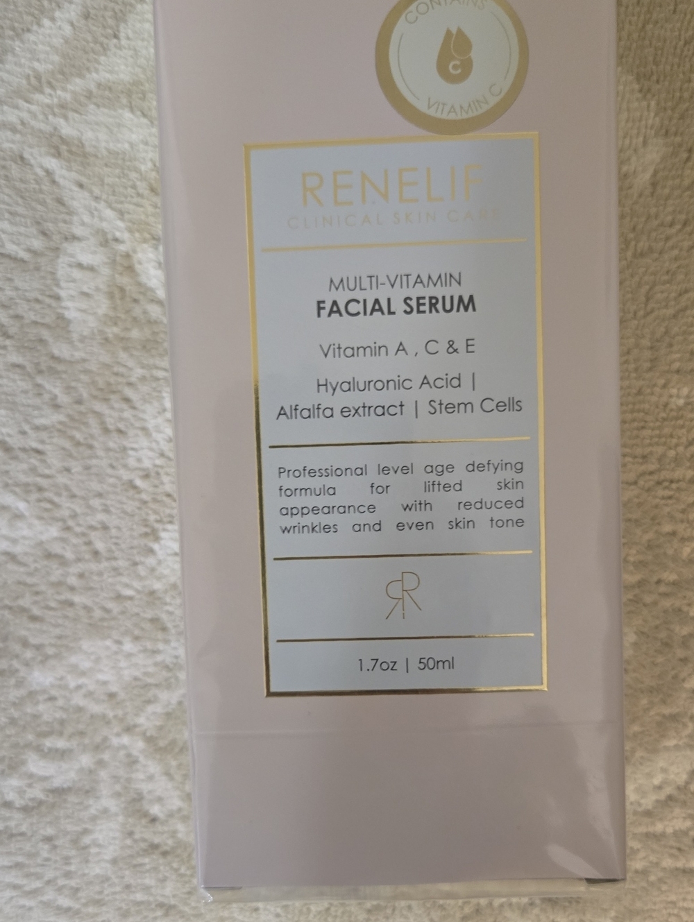 Multi-Vitamin Facial Serum – Pink